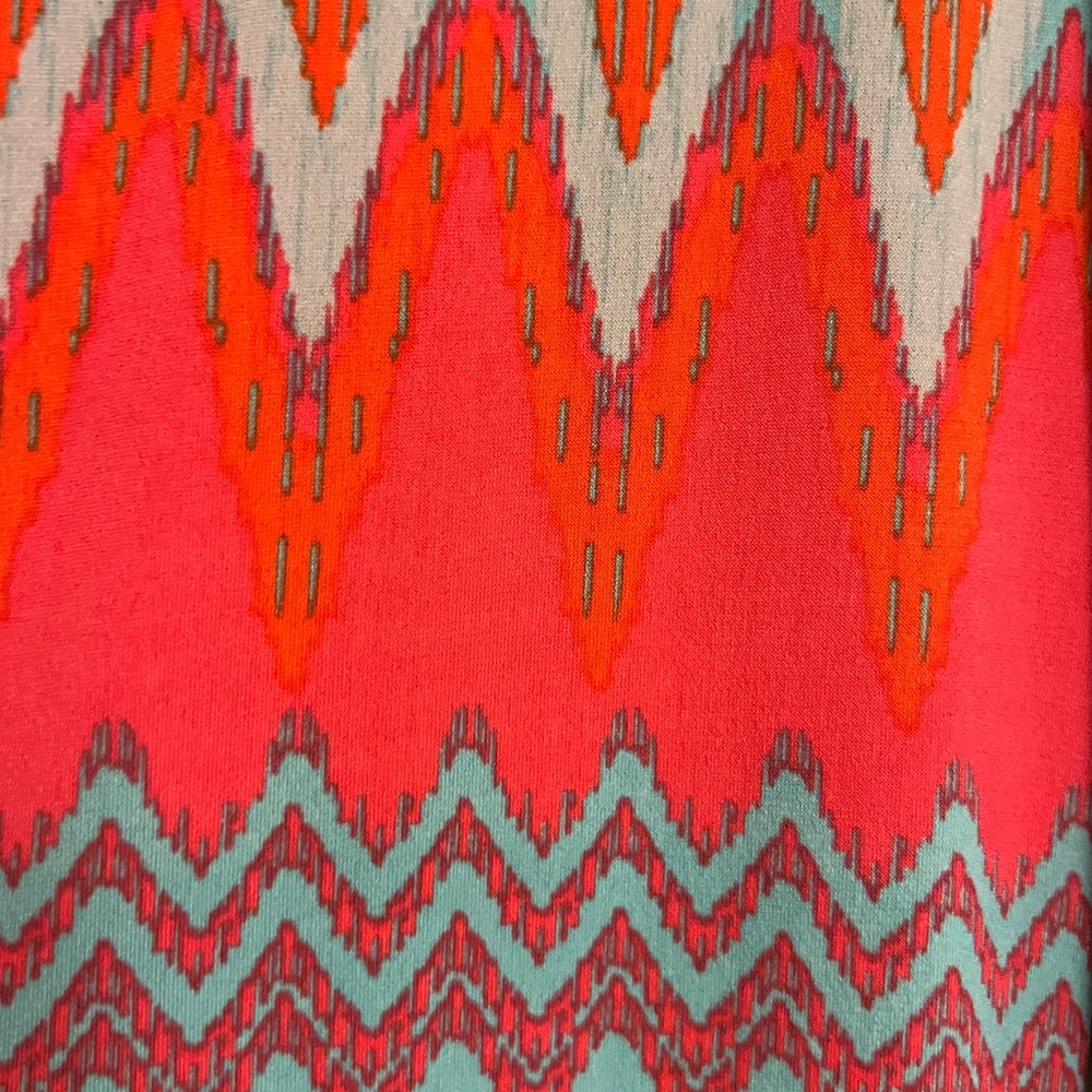 Donna Morgan Multi Colored & Patterned Midi Dress… - image 4